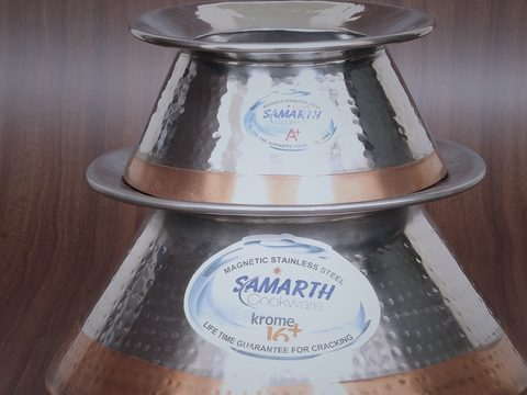 Biryani Pot / Degda — Copper Base